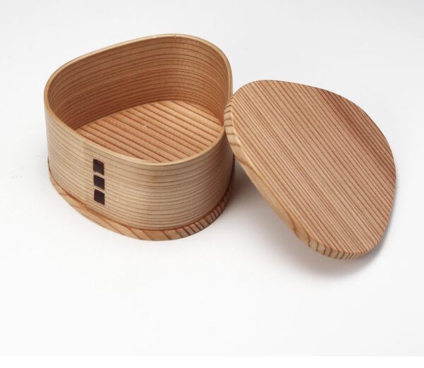おにぎり弁当箱 (ウレタン仕上 ) 曲物