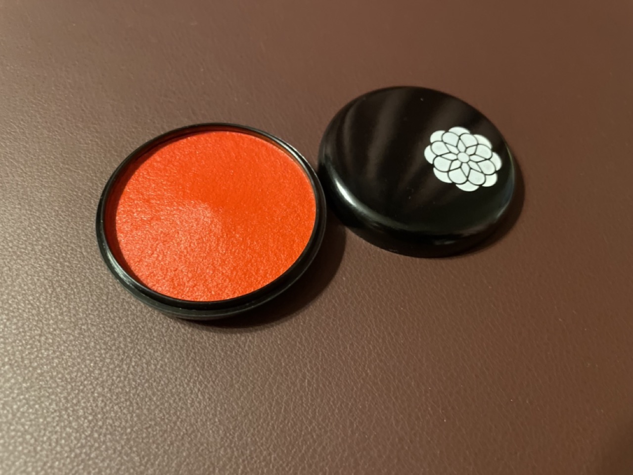 日光印 高級練り朱肉 (印泥) 赤色